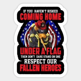 Firefighter Heroes Sticker